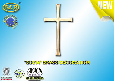 Da decoração transversal de bronze da lápide da referência .BD014 decoração material do bronze da liga de cobre