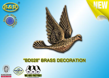 Referência. Liga de cobre material de bronze do tamanho 10×10.5cm da decoração da lápide do pombo BD028