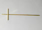 Cruz de D046 Zamak e cor fúnebre do ouro dos acessórios da decoração da tampa do caixão do crucifixo