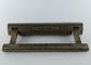 o caixão liga de zinco do metal do tamanho de 20*8.4 cm segura a cor de bronze de bronze velha do hardware H010 do caixão do zamak