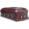 Caixões de madeira fúnebres de alto brilho com o caixão de vidro 198*58*35 Cm do Paulownia