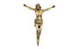decoração cristã BD021 da lápide do crucifixo da cor de bronze de 290*220mm