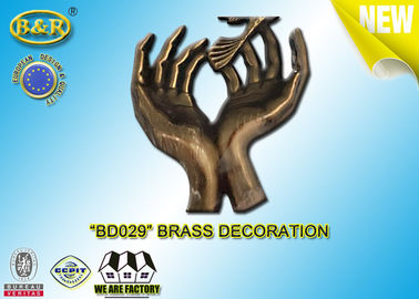 Não o bronze BD029 entrega a bronze da decoração da lápide a liga de cobre fúnebre do tamanho 17.5×10 Cm dos acessórios