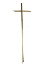 Referência nenhum crucifixo 65×19 Cm da decoração/metal do caixão D066 para o caixão
