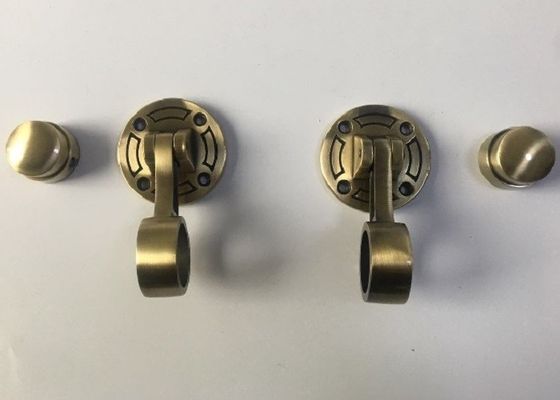 qualidade  Luxury Zinc Alloy Casket Handle H058 / Coffin Accessories Handles Diameter 3 Cm fábrica