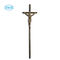 O crucfix fúnebre o mais barato do caixão do zamak da cruz do caixão D070 para o cofani de madeira