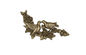 Decorações materiais de bronze profissionais BD020 da lápide do Dia das Bruxas